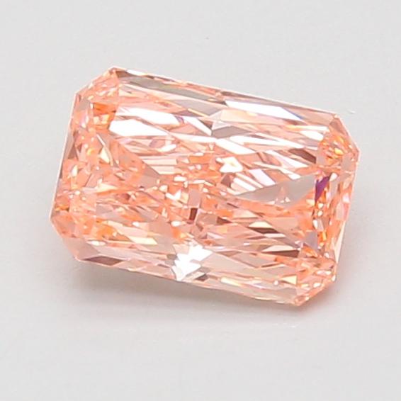 1.00 Ct. Fancy Vivid Pink Radiant Lab Grown Diamond
