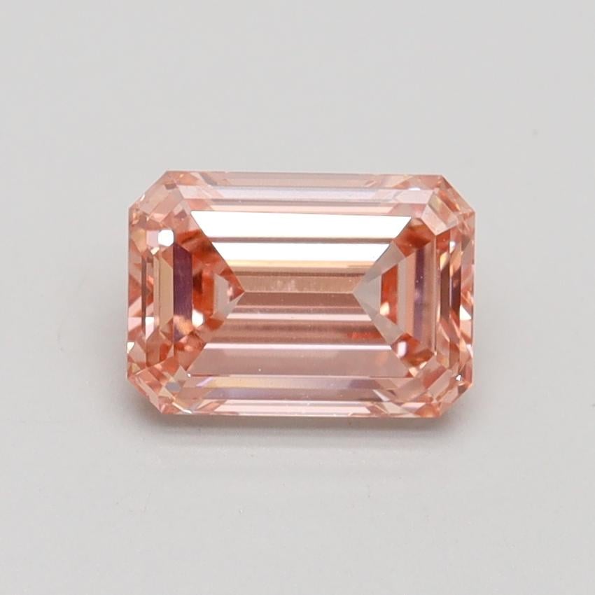 1.01 Ct. Fancy Intense Pink Emerald Lab Grown Diamond