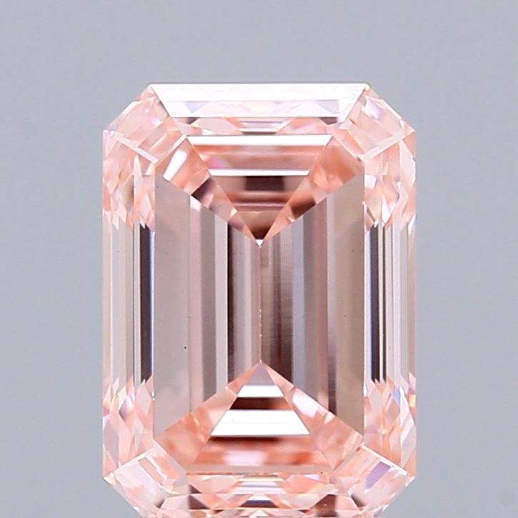3.20 Ct. Fancy Intense  Pink Emerald Lab Grown Diamond