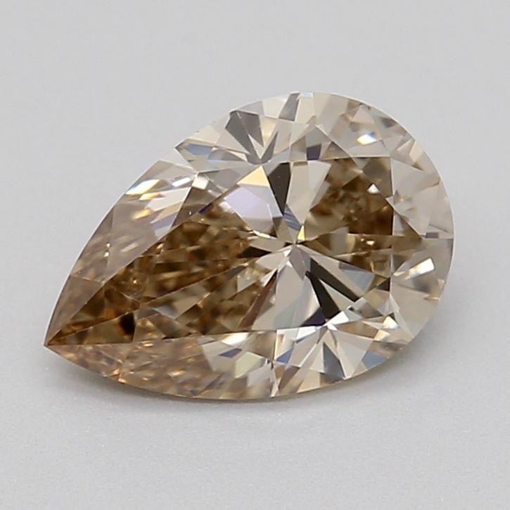 0.68 Ct. Fancy Light  Brown Pear Lab Grown Diamond