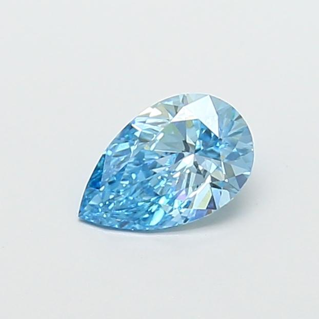 1.00 Ct. Fancy Vivid Blue Pear Lab Grown Diamond