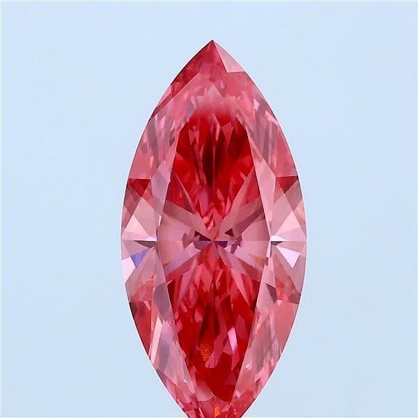 2.00 Ct. Fancy Vivid Pink Marquise Lab Grown Diamond