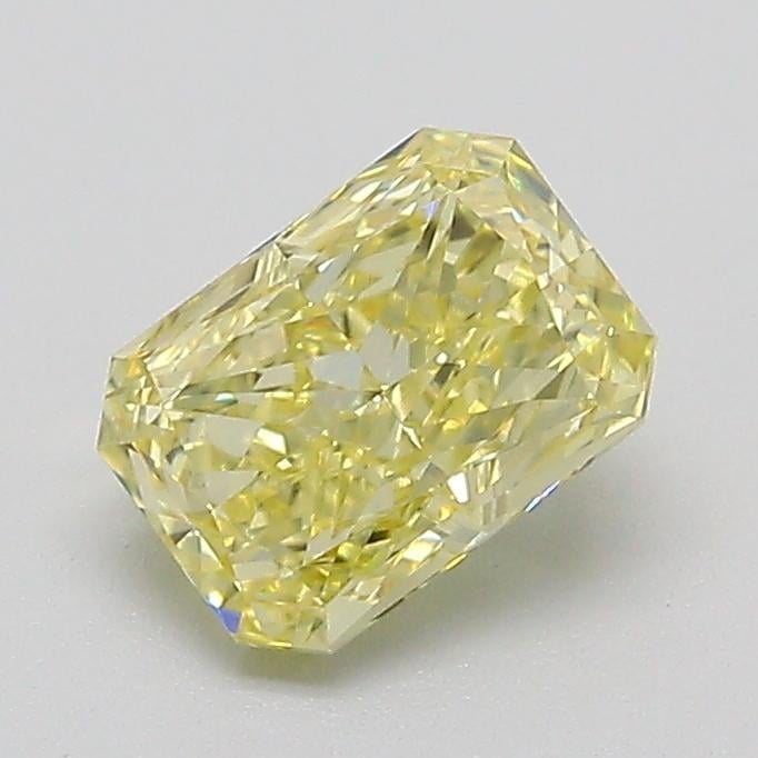 1.02 Ct. Fancy Intense  Yellow Radiant Lab Grown Diamond