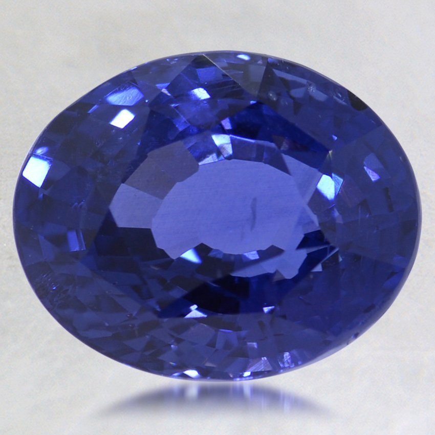 12.5x10.3mm Super Premium Blue Oval Sapphire