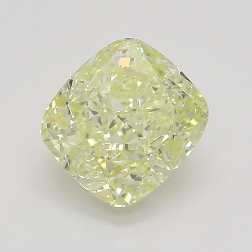 0.90 Ct. Fancy Yellow Cushion Diamond