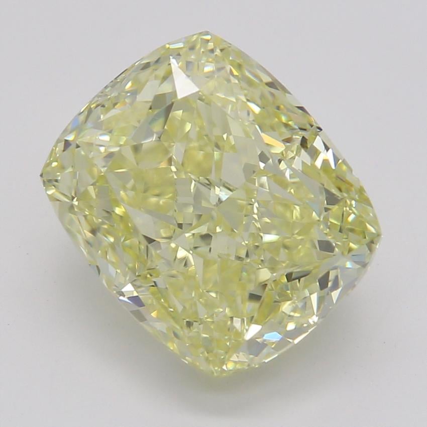 3.01 Ct. Fancy Yellow Cushion Diamond