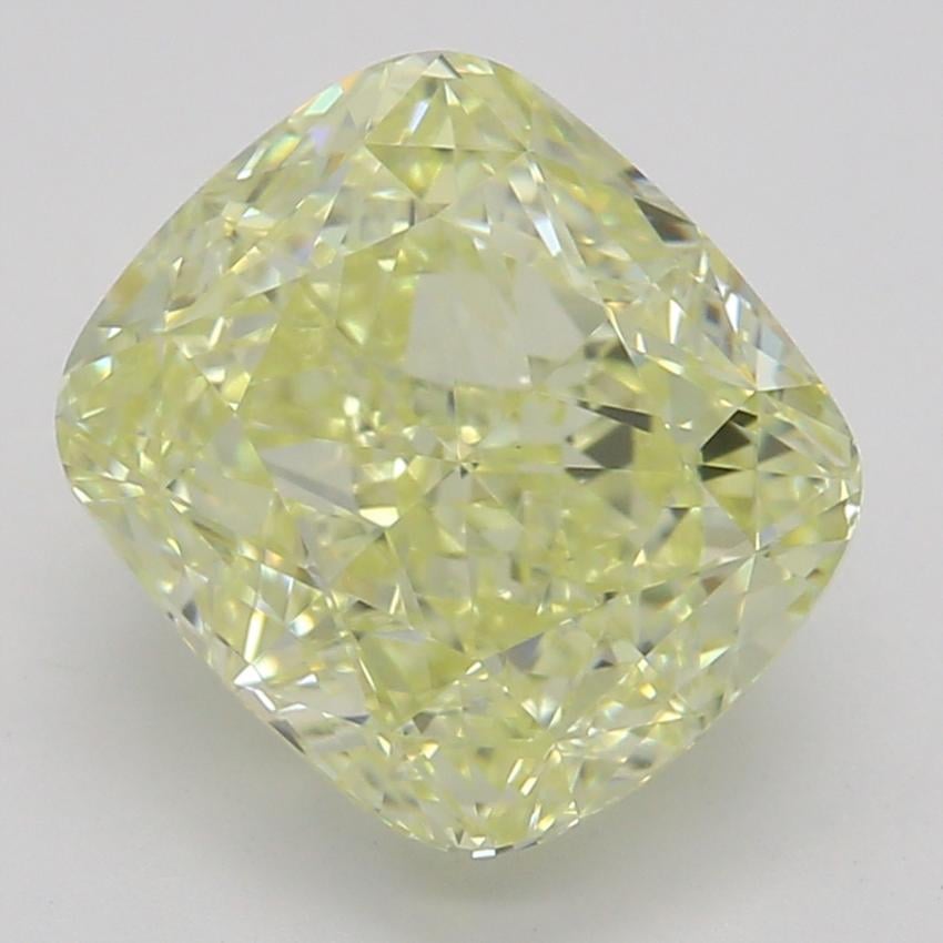 2.01 Ct. Fancy Yellow Cushion Diamond