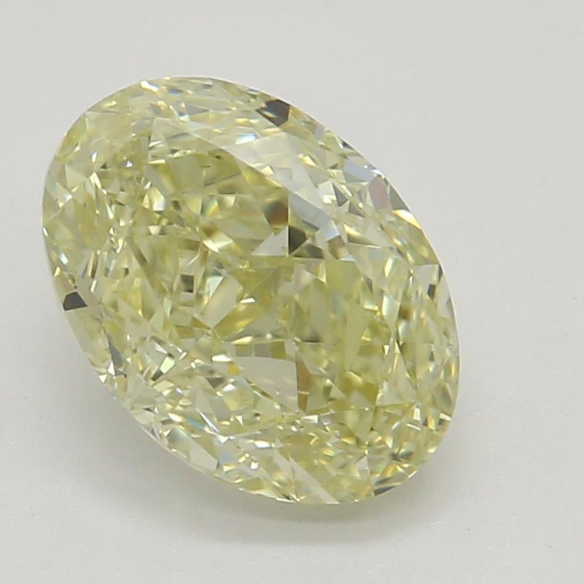 1.01 Ct. Fancy Yellow Oval Diamond