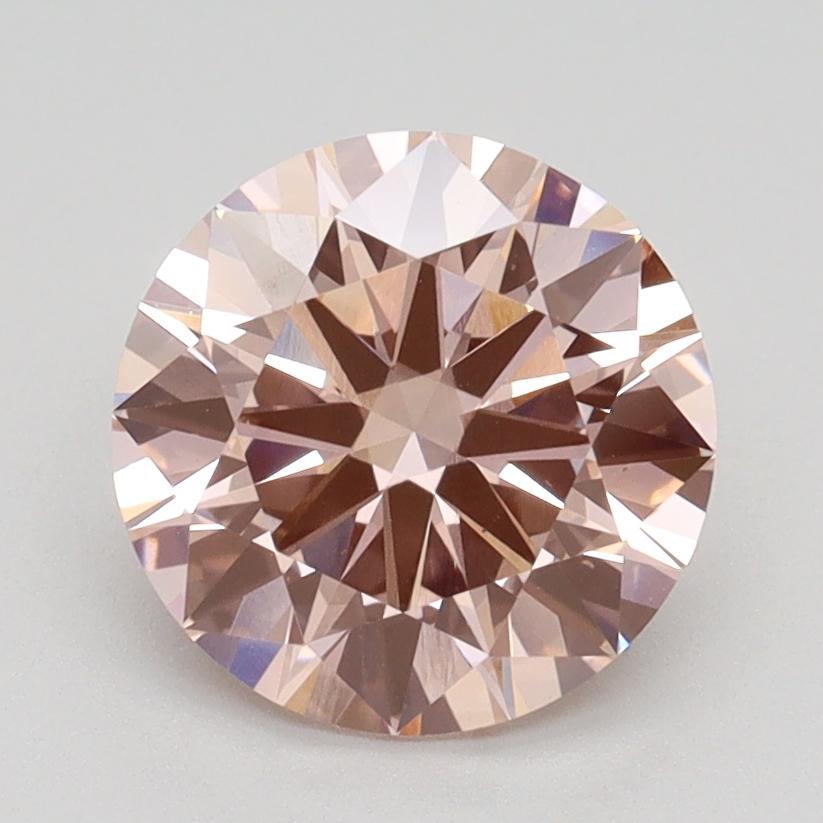 2.01 Ct. Fancy Intense Pink Round Lab Grown Diamond