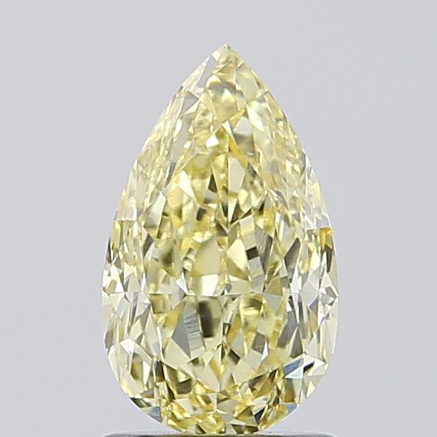 1.46 Ct. Fancy  Yellow Pear Lab Grown Diamond
