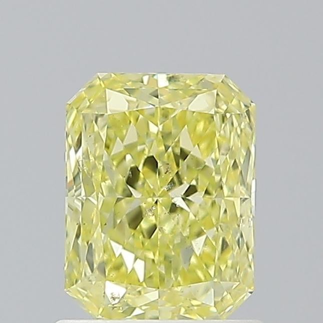 1.01 Ct. Fancy Intense  Yellow Radiant Diamond