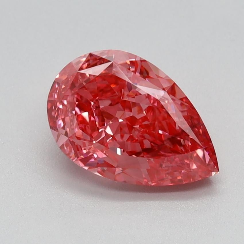 1.14 Ct. Fancy Vivid Pink Pear Lab Grown Diamond