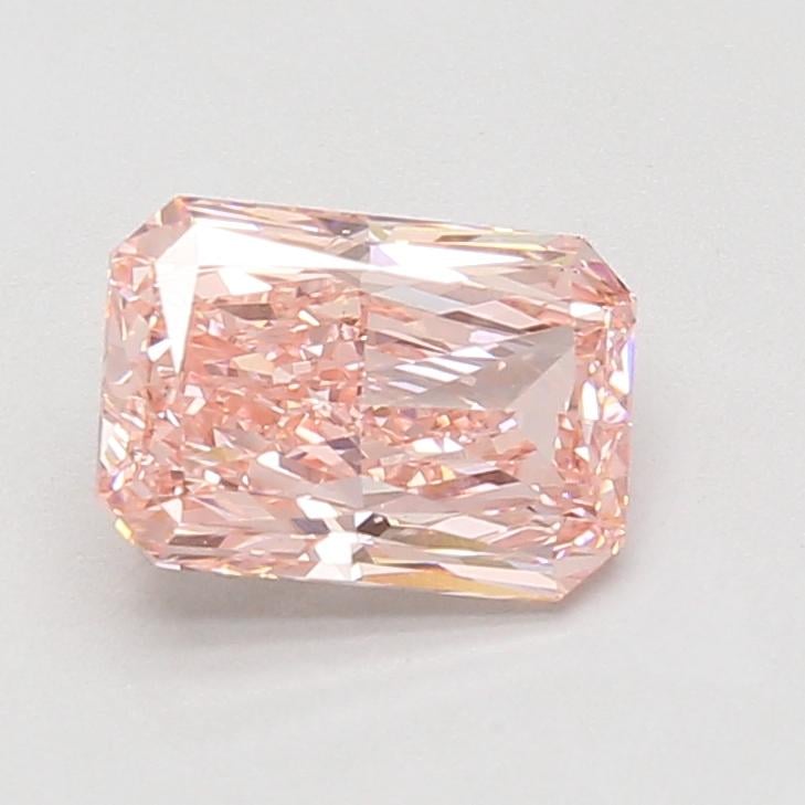 1.76 Ct. Fancy Vivid Pink Radiant Lab Grown Diamond