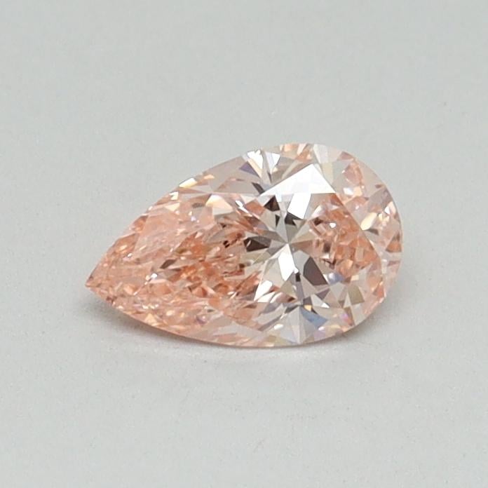 0.33 Ct. Fancy Vivid Pink Pear Lab Grown Diamond