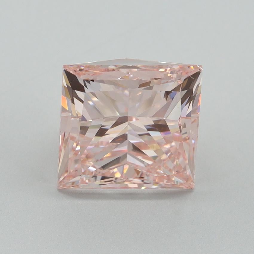 4.25 Ct. Fancy Intense Pink Princess Lab Grown Diamond