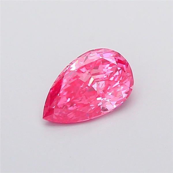 1.03 Ct. Fancy Vivid Pink Pear Lab Grown Diamond