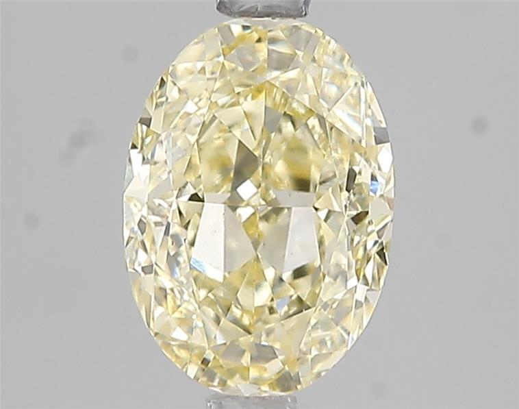 2.07 Ct. Fancy Yellow Oval Lab Grown Diamond