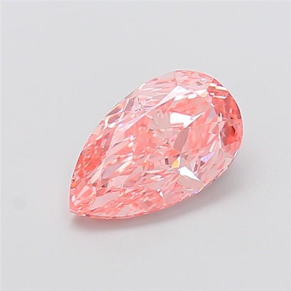 2.05 Ct. Fancy Vivid Pink Pear Lab Grown Diamond