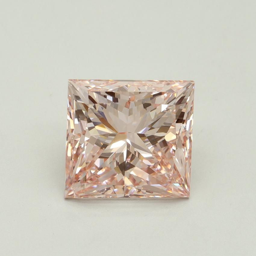 4.81 Ct. Fancy Intense Pink Princess Lab Grown Diamond