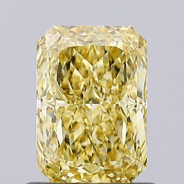 1.01 Ct. Fancy Intense Yellow Radiant Lab Grown Diamond