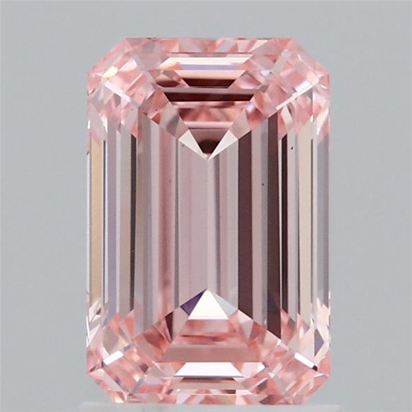 1.70 Ct. Fancy Intense Pink Emerald Lab Grown Diamond