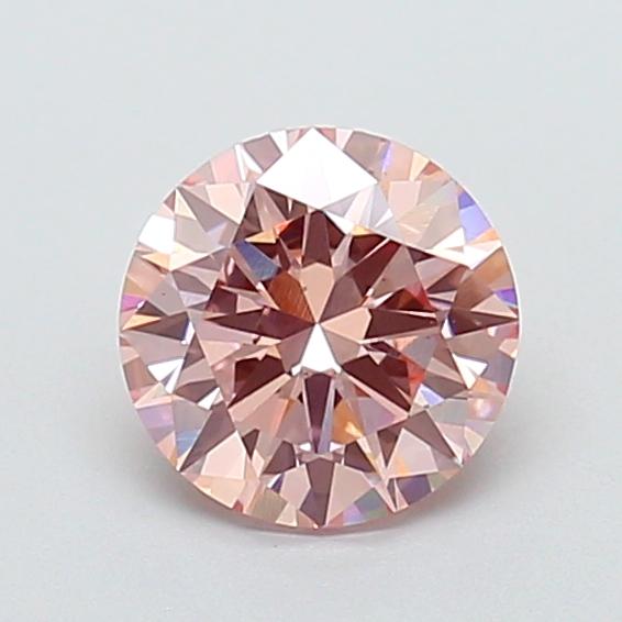 1.50 Ct. Fancy Intense Pink Round Lab Grown Diamond