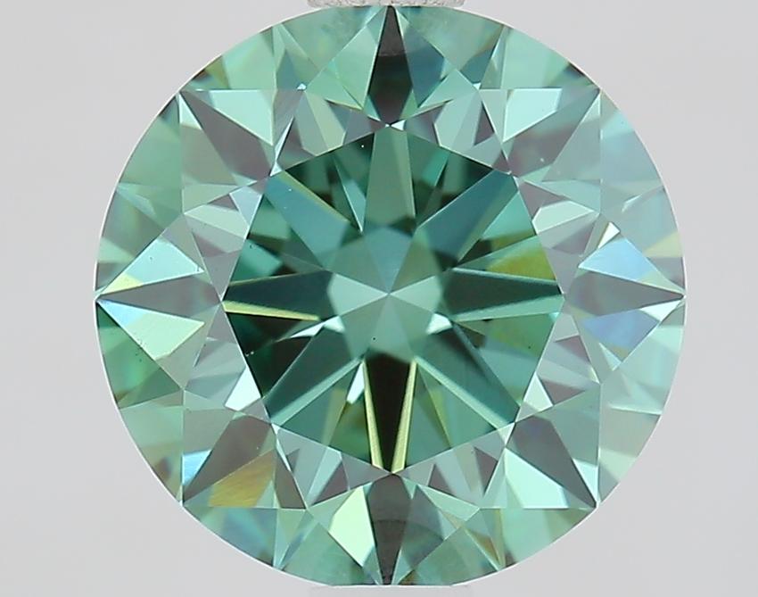 2.02 Ct. Fancy Vivid Pink Round Lab Grown Diamond