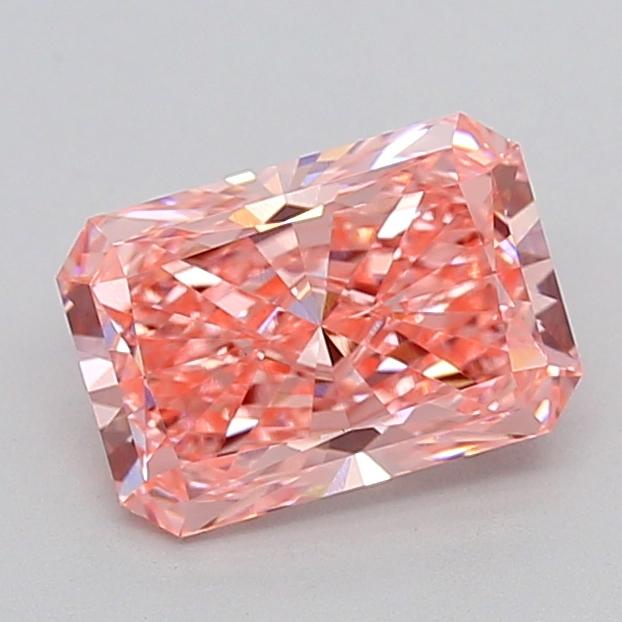 2.05 Ct. Fancy Vivid  Pink Radiant Lab Grown Diamond