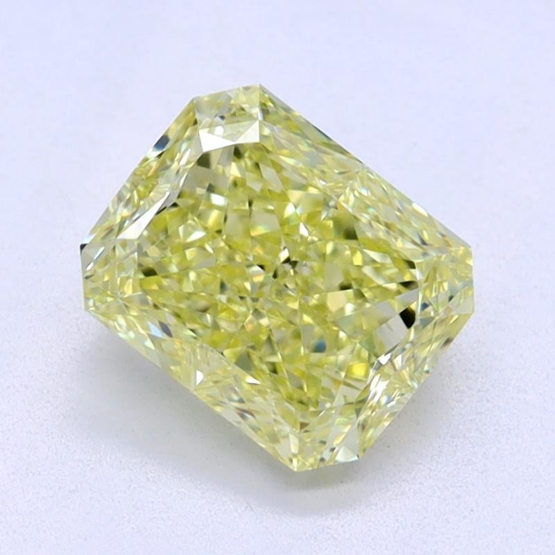 1.05 Ct. Light Yellow Radiant Diamond