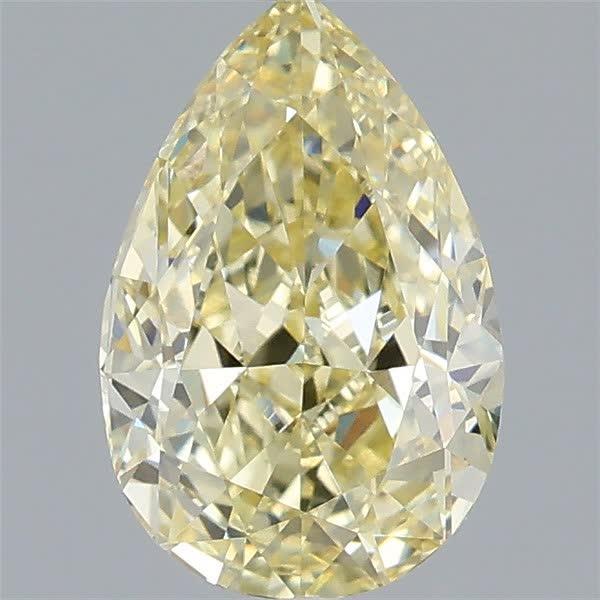 1.57 Ct. Fancy Yellow Pear Lab Grown Diamond