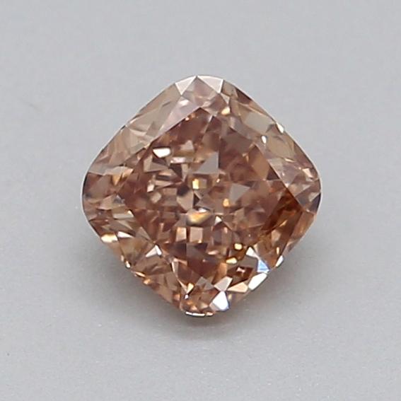0.37 Ct. Fancy  Brown Cushion Lab Grown Diamond