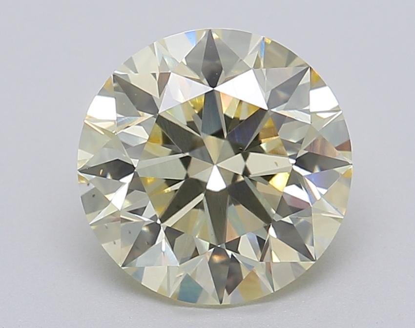 2.00 Ct. Fancy Light Yellow Round Lab Grown Diamond