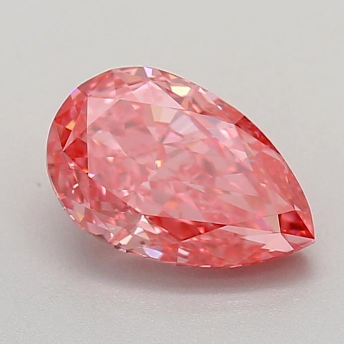 1.01 Ct. Fancy Vivid Pink Pear Lab Grown Diamond