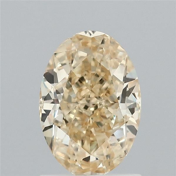 1.50 Ct. Fancy Intense Yellow Oval Lab Grown Diamond