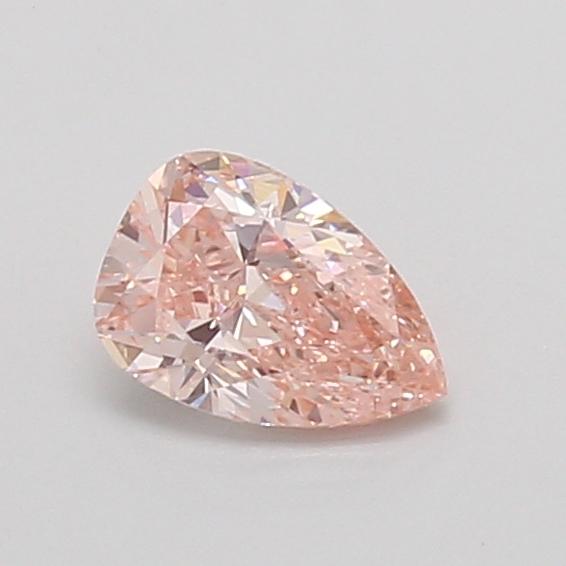 0.52 Ct. Fancy Vivid Pink Pear Lab Grown Diamond