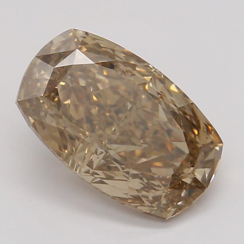 1.21 Ct. Fancy Dark Orange-Brown Cushion Diamond