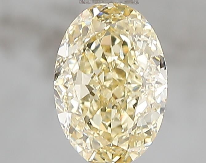 1.04 Ct. Fancy Intense Yellow Oval Lab Grown Diamond