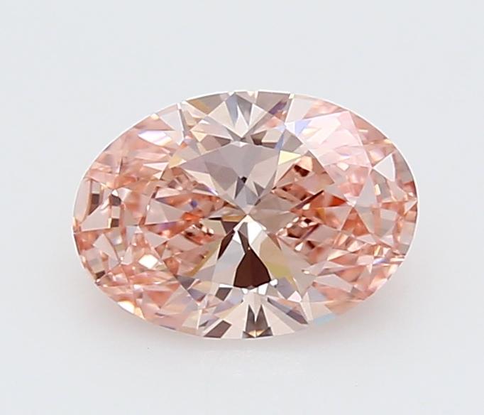 1.50 Ct. Fancy Vivid  Pink Oval Lab Grown Diamond