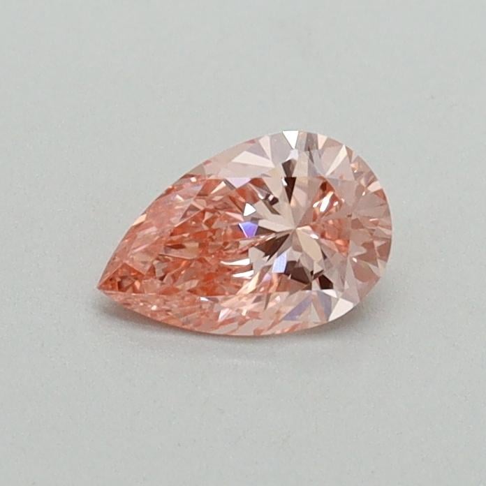 0.31 Ct. Fancy Vivid Pink Pear Lab Grown Diamond