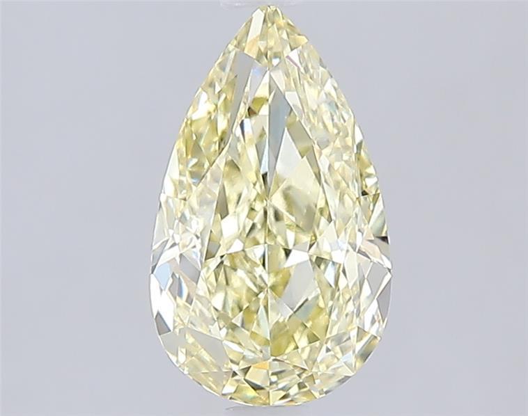 1.57 Ct. Fancy Yellow Pear Lab Grown Diamond