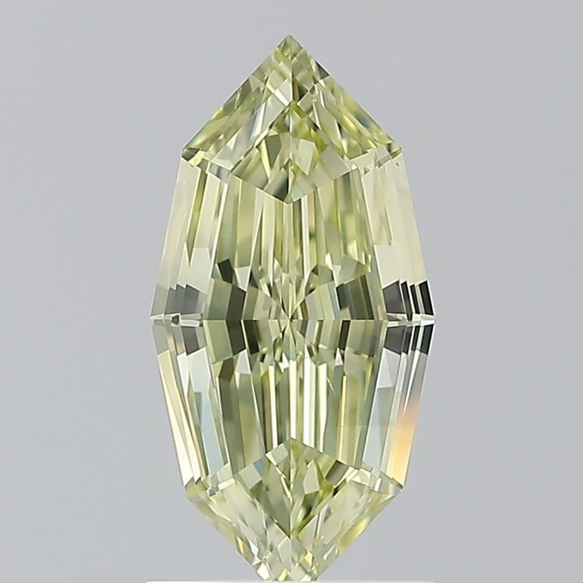 1.58 Ct. Fancy Greenish Yellow Marquise Diamond