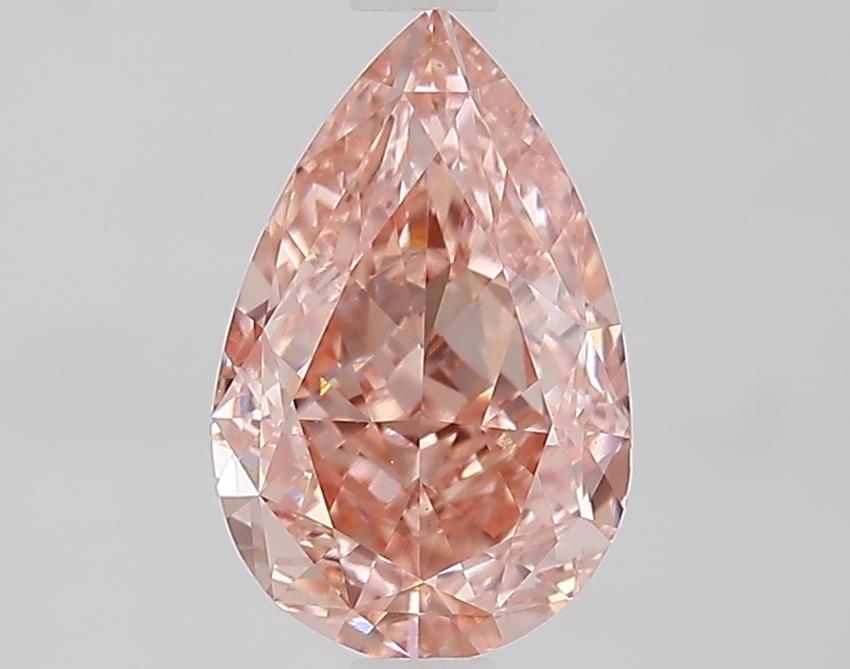 1.82 Ct. Fancy Vivid Pink Pear Lab Grown Diamond