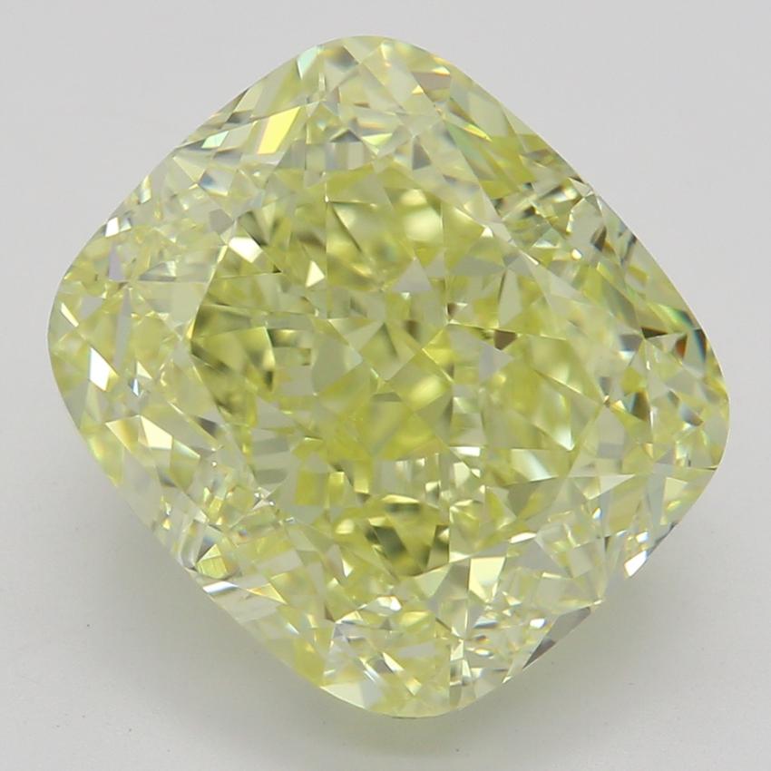 4.31 Ct. Fancy Yellow Cushion Diamond