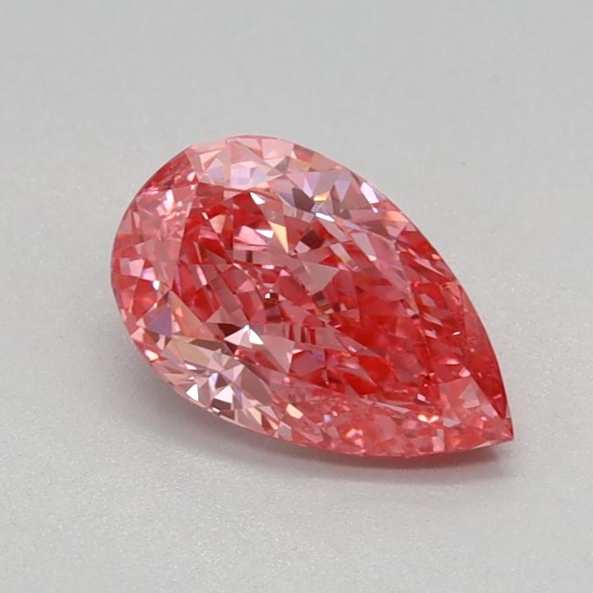 0.72 Ct. Fancy Vivid Pink Pear Lab Grown Diamond