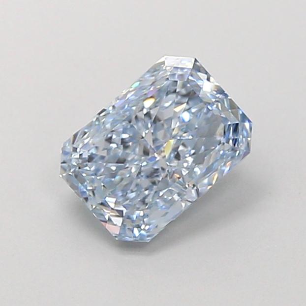 1.01 Ct. Fancy Intense  Blue Radiant Lab Grown Diamond