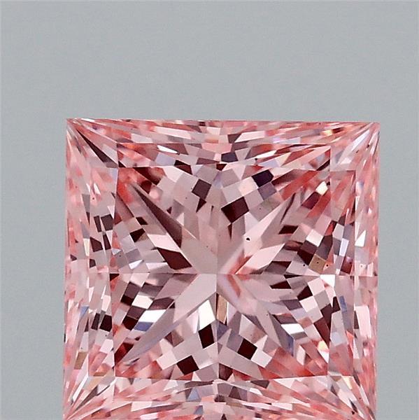 2.08 Ct. Fancy Intense  Pink Princess Lab Grown Diamond