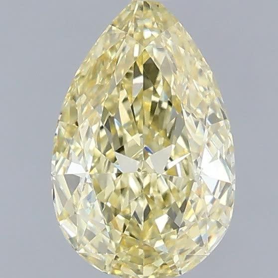 1.00 Ct. Fancy Intense Yellow Pear Lab Grown Diamond