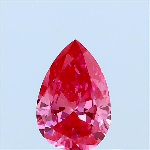 0.41 Ct. Fancy Vivid Pink Pear Lab Grown Diamond