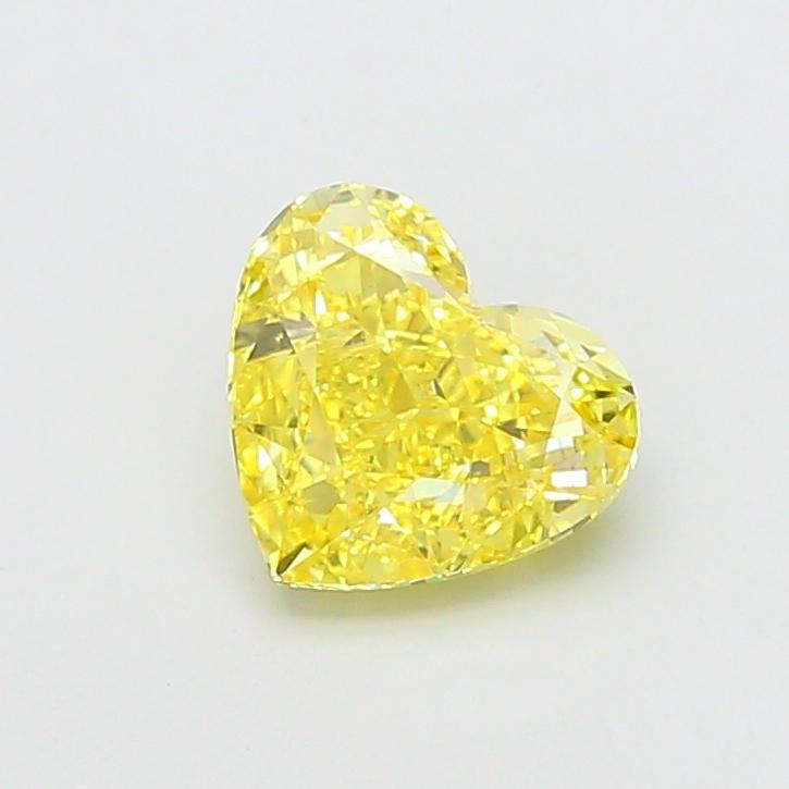 5.01 Ct. Fancy Vivid Yellow Radiant Lab Grown Diamond