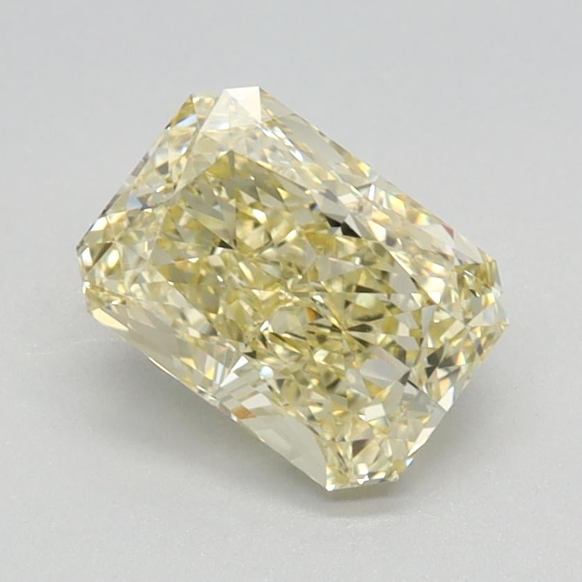 1.26 Ct. Light Yellow Radiant Lab Grown Diamond